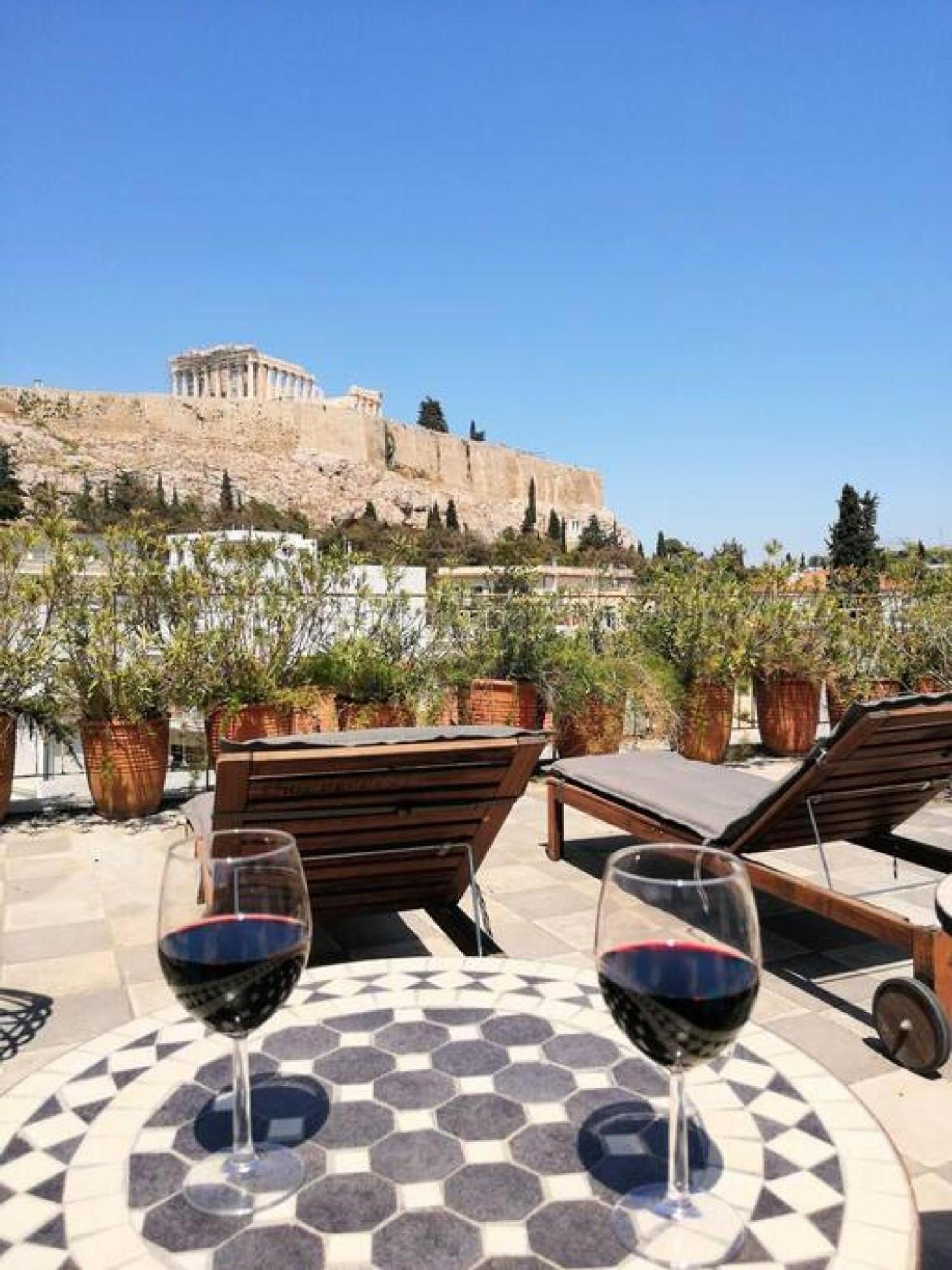 Stunning Acropolis View Apartment Atenas Exterior foto