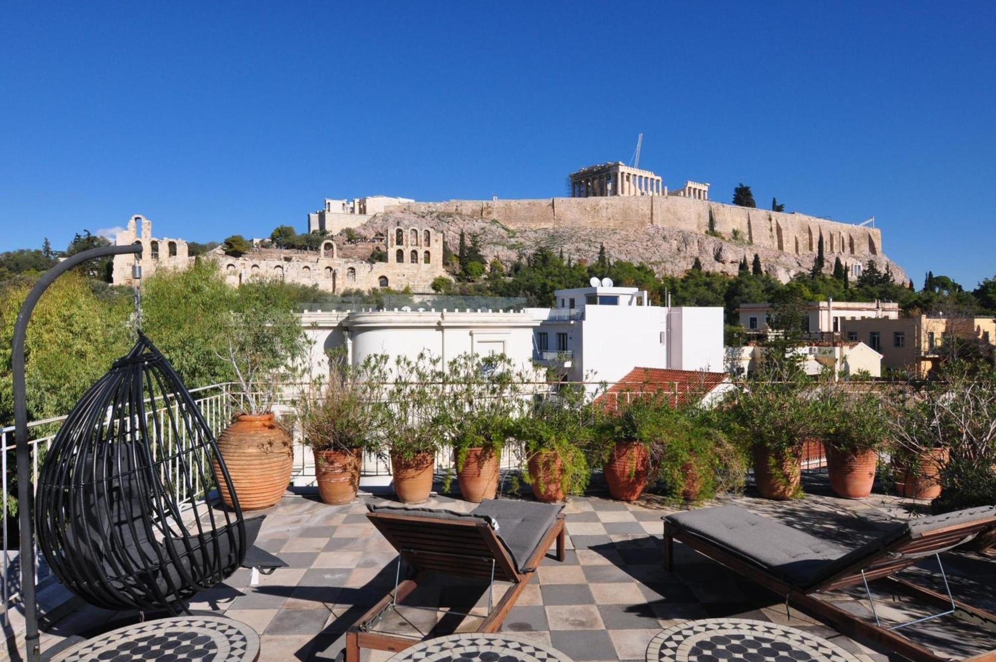 Stunning Acropolis View Apartment Atenas Exterior foto